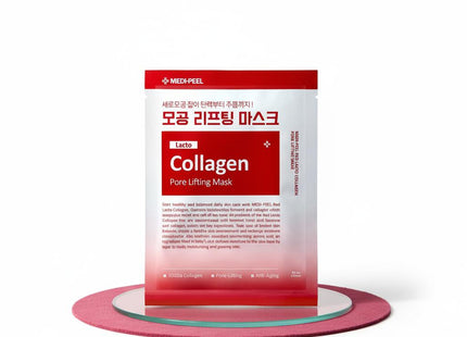 MEDI-PEEL Red Lacto Collagen Pore Lifting Mask 10ea
