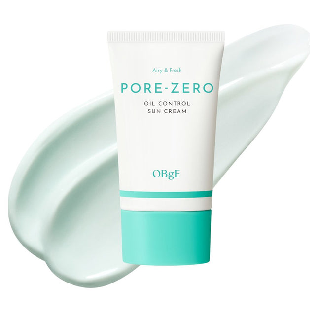OBJE  Pore Zero Oil Control Sun Cream SPF50+ PA++++, 50ml, 1 Pack