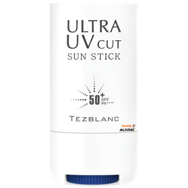 JKLIVING  new Tete Blanche Ultra UV Cut Sunstick 20g (SPF50+ PA++++) - Soothing Sunstick that Blocks UV Rays Without Stickiness, 23g, 1 count