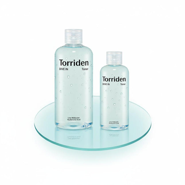 TORRIDEN Dive-In Low Molecular Hyaluronic Acid Toner 300ml + 100ml Free Gift