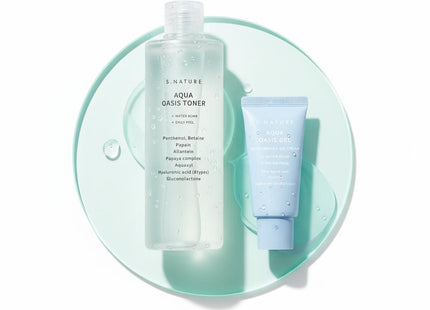 S.NATURE Aqua Oasis Toner 300ml + Gel Cream 30ml