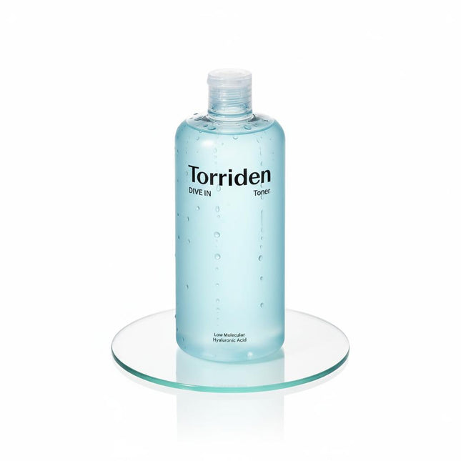 TORRIDEN Dive-In Low Molecule Hyaluronic Acid Toner 500ml Special Set with Free Cotton Pads 60ea