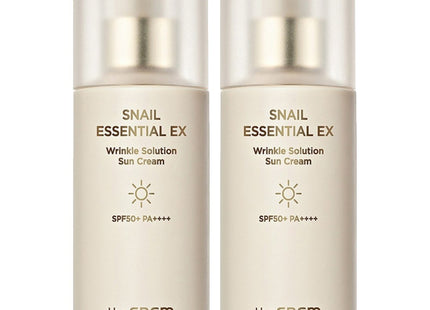 THE SAEM The Saem Snail Essential EX Wrinkle Solution Sun Cream 40ml 2 Pack
