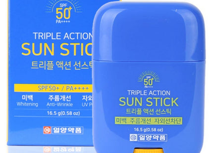 ILYANG PHARM Ilyang Triple Action Care UV Shield Whitening Wrinkle Improvement Sun Stick, 1 count