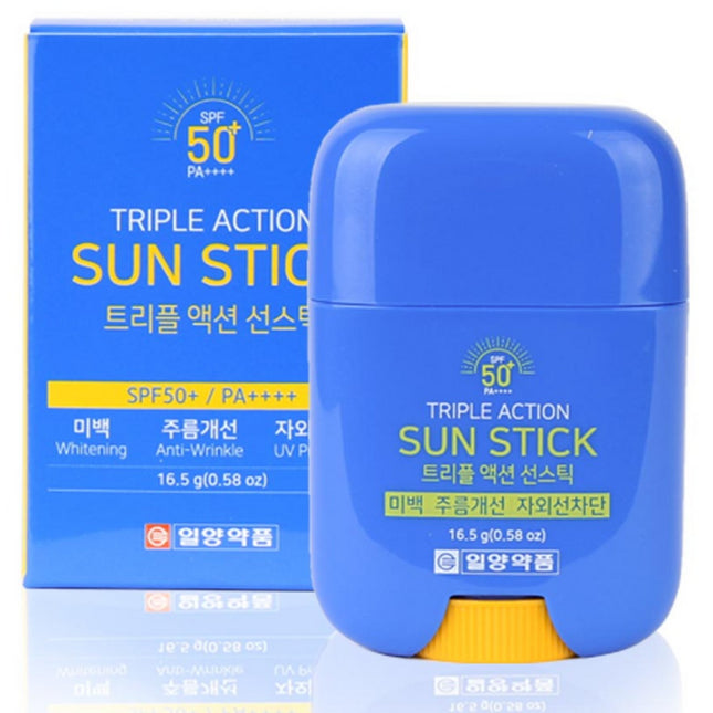 ILYANG PHARM Ilyang Triple Action Care UV Shield Whitening Wrinkle Improvement Sun Stick, 1 count