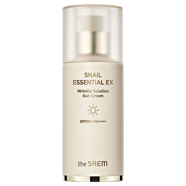 THE SAEM  Snail Essential EX Wrinkle Solution Sun Cream 40ml 1ea