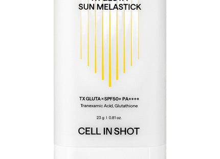 CELLNSHOT Tranex Gluta Melastic Sunstick 50+ PA++++ 23g 1 count