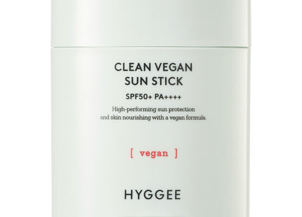 HYGGE  Clean Vegan Sunstick SPF50+ PA++++, 20g, 1 count
