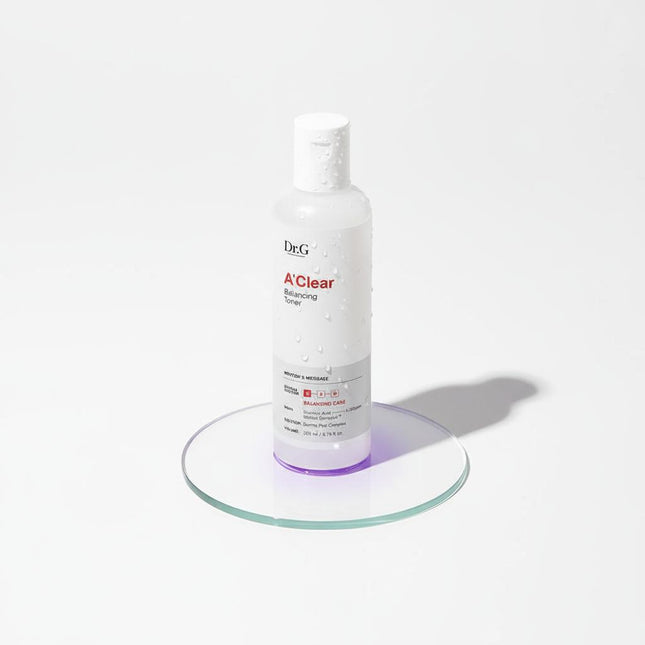 DR.G Aclear Balancing Toner 200ml Special Set + Cotton Pads 70 sheets