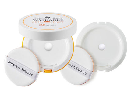 BOTANICAL THERAPY  Washable Sun Pact 15g + Refill 15g, 1 Set