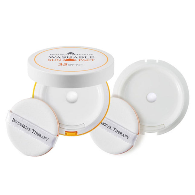 BOTANICAL THERAPY  Washable Sun Pact 15g + Refill 15g, 1 Set