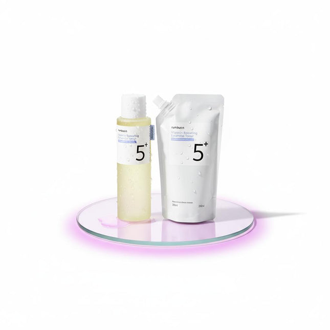 NUMBUZIN No5 Glutathione C Vita Watery Essential Toner 200ml Refill Kit +200ml Refill