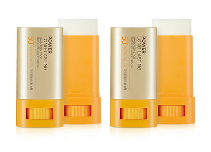 THE FACE SHOP  Power Long-Lasting Sun Stick SPF50+ PA++++, 18g, 2 Count