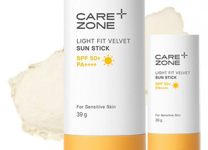 CAREZONE  Light Fit Velvet Sun Stick SPF50+ PA++++, 39g, 2 Pack