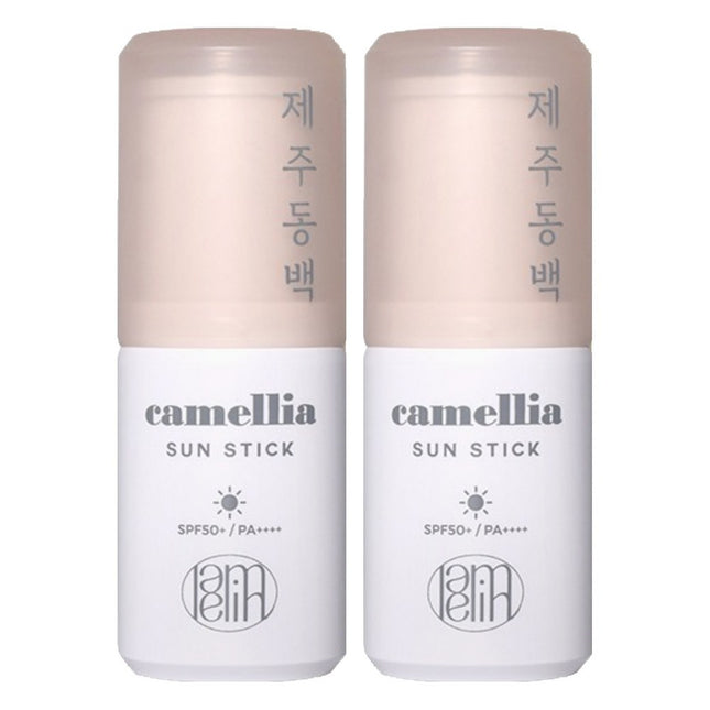 LAMERLIN Camellia Sunstick SPF 50+ PA++++, 14g, 2 count