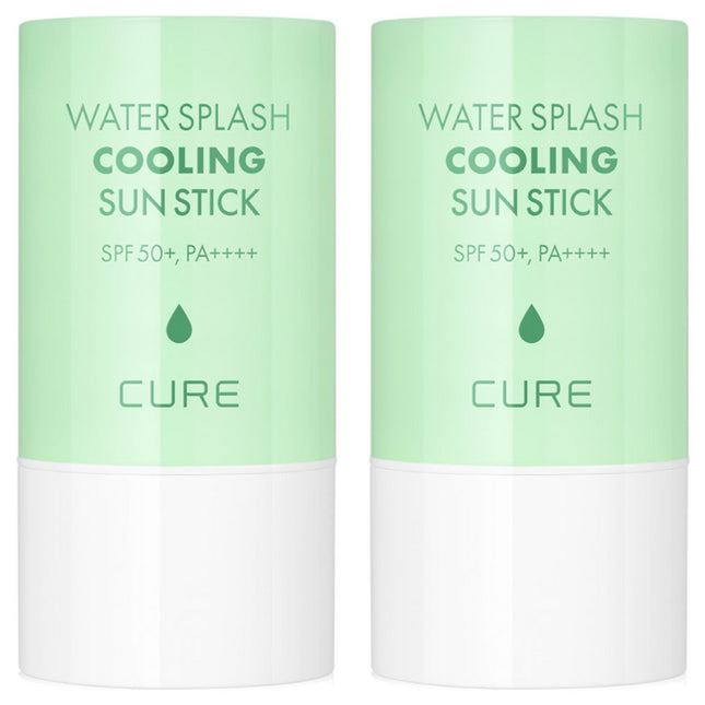 KIM JEONG MOON ALOE La Sence Aloe Cure Water Splash Cooling Sun Stick SPF50+ PA++++, 23g, 2 Count