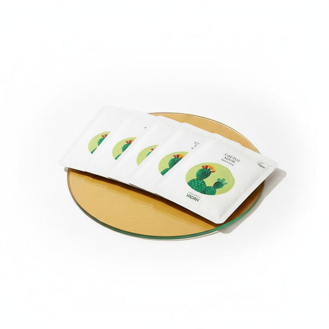 YADA Daily Green Mask Cactus 5 Sheets
