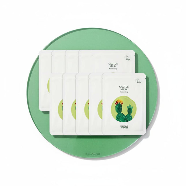 YADA Daily Green Mask Cactus Pack