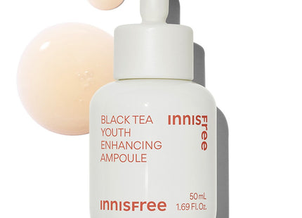 INNISFREE  Black Tea Youth Enhancing Ampoule, 50ml, 1 Count