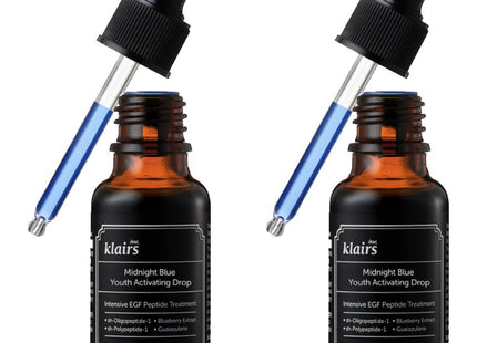 KLAIRS  Midnight Blue Youth Activating Drop Ampoule, 20ml, 2 count