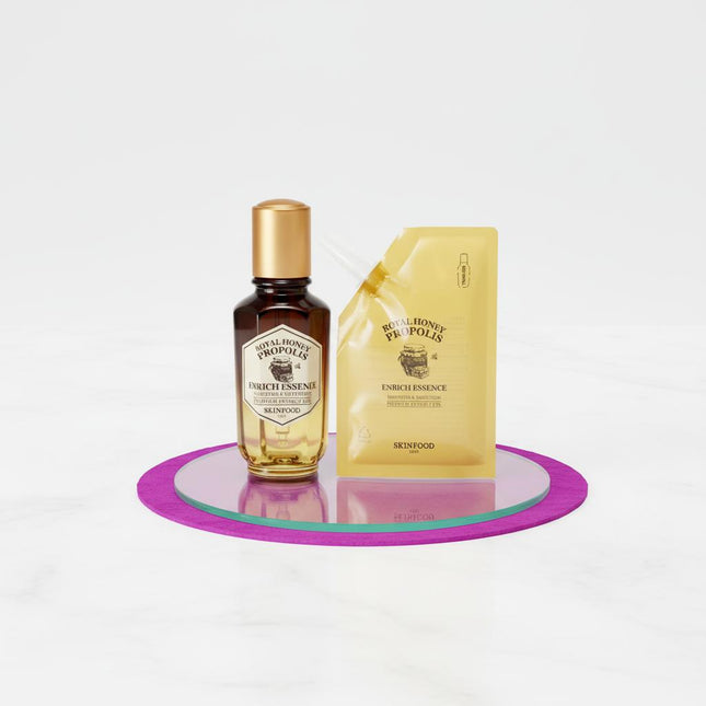 SKINFOOD Royal Honey Propolis Enrich Essence Refill Set 50ml+50ml