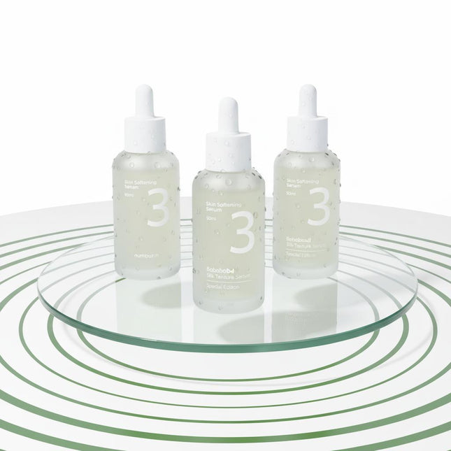 NUMBUZIN No3 Skin Softening Glow Serum 80ml + No3 Serum Sheet Mask