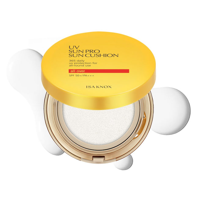 ISA KNOX  UV Sun Pro 365 All Over Big Sun Cushion SPF50+ PA+++, 23g, 1 count