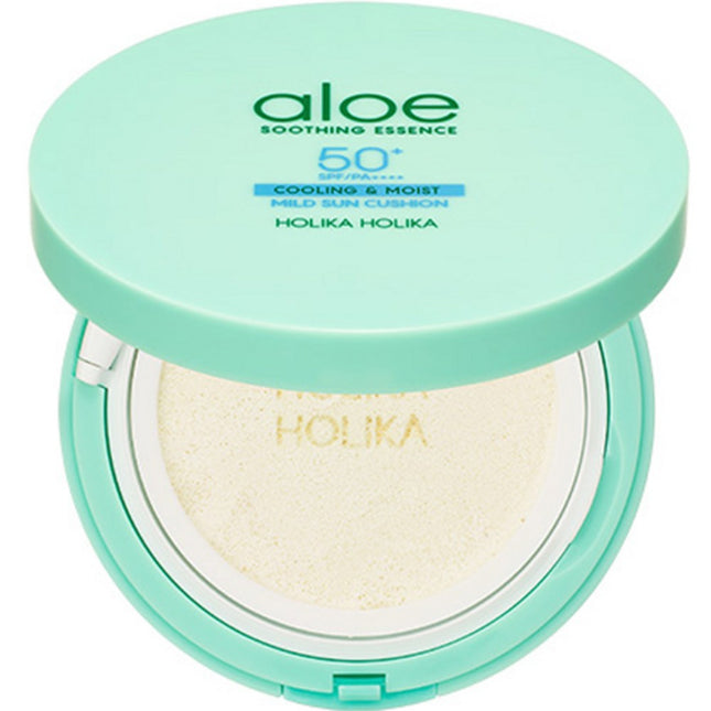 HOLIKA HOLIKA Holika Holika Aloe Mild Sun Cushion SPF50+ PA++++, 25g, 1 Piece