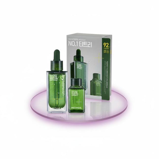 MEDIHEAL Tea Tree Calming Hydro Ampoule 50ml + 23ml Gift Set