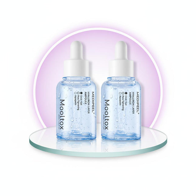 MEDI-PEEL Hyaluron Acid Layer Water Tox Ampoule Double Set 30ml+30ml