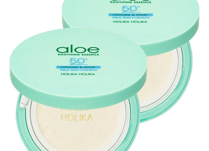 HOLIKA HOLIKA  Aloe Mild Sun Cushion SPF50+ PA++++, 25g, 2count