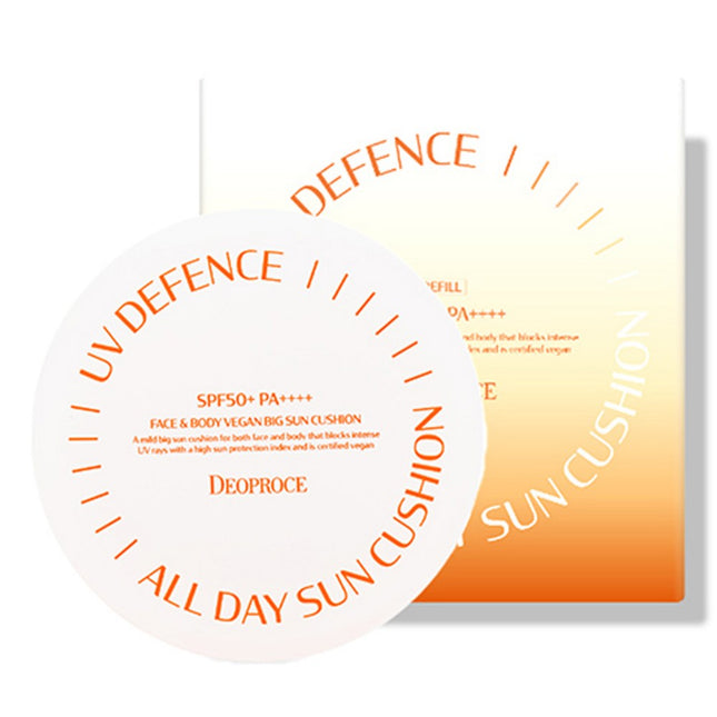 DIOPRUS  UV Defense All Day Sun Cushion SPF50+ PA++++, 25g, 1 count
