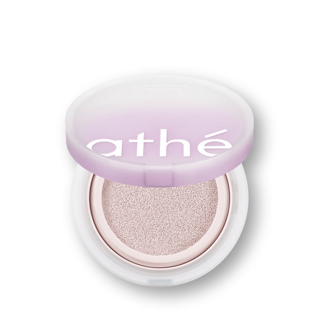 ATHE  Vegan Relief Tone-up Sun Cushion Misty Purple SPF50+ PA++++, 1ea