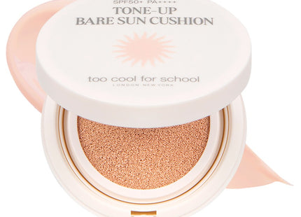 TOO COOL FOR SCHOOL Too Cool For School Tone Up Bare Sun Cushion SPF50+ PA++++, 15g, 1 count