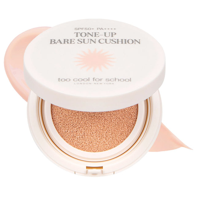TOO COOL FOR SCHOOL Too Cool For School Tone Up Bare Sun Cushion SPF50+ PA++++, 15g, 1 count