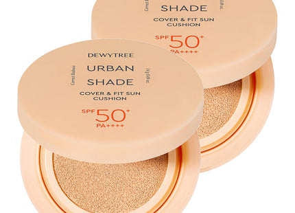 DEWYTREE  Urban Shade Cover Fit Sun Cushion SPF50+ PA++++, 14g, 2 Count