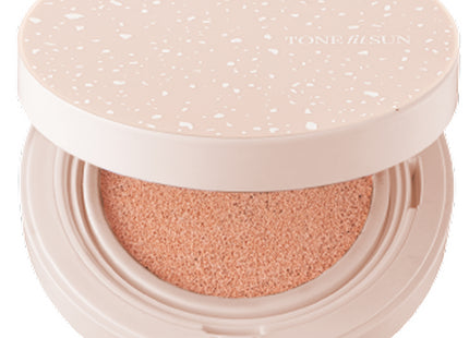 TONEFITSON  Vegan Nude Beige Cover Cushion SPF50+ PA++++, 12g, 1 Count