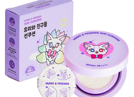 SUADAM  Baby & Kids Hurri & Friends Mineral Sun Cushion SPF50+ PA++++, 15g, 1 Count