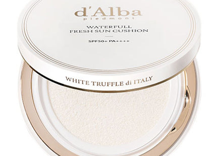 D'ALBA Waterful Fresh Sun Cushion SPF50+ PA++++, 15g, 1 Count