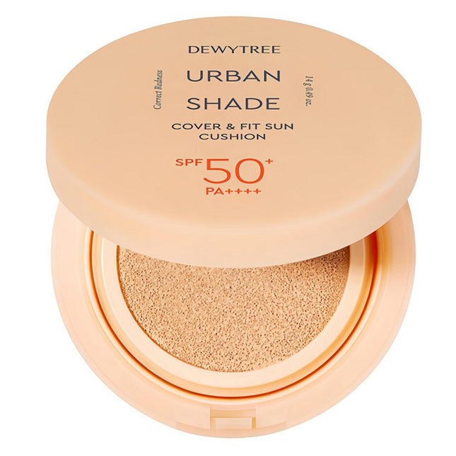 DEWYTREE  Urban Shade Cover & Fit Sun Cushion SPF50+ PA++++, 14g, 1 Count
