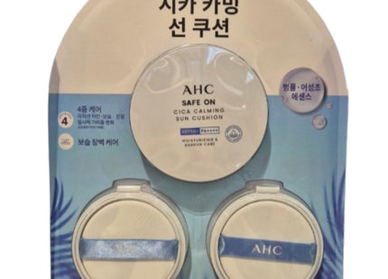 AHC  Safe On Cica Calming Sun Cushion 25g + Refill 50g, 1 Set