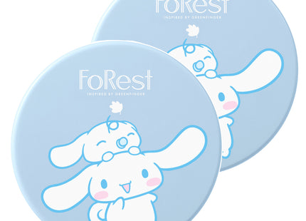 GREENFINGER  Forest Sun Cushion Cinnamoroll Edition SPF50+ PA+++, 13g, 2 Count