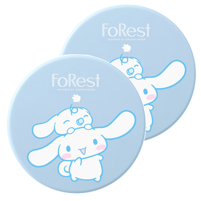 GREENFINGER  Forest Sun Cushion Cinnamoroll Edition SPF50+ PA+++, 13g, 2 Count