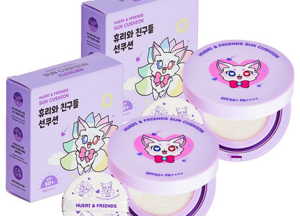 SUAADAM  Children's Uriel & Friends Mineral Sun Cushion SPF50+ PA++++, 15g, 2 Pack