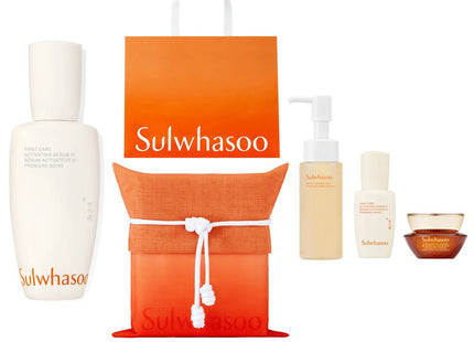 SULWHASOO First Care Activating Serum 90ml Set with Pouch & Shopping Bag