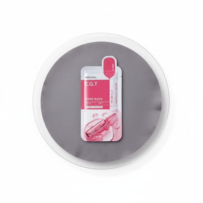 MEDIHEAL Derma Ampoule Mask 10+1 Sheets Choose 1 of 3 types Radiance White  Smooth Glow  Firming Volume