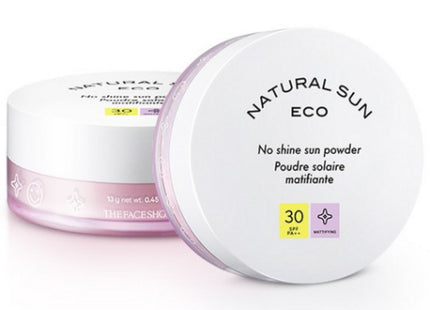 THE FACE SHOP  Natural Sun Eco Oil Cut Sun Powder SPF30 PA++, 13g, 1 Count