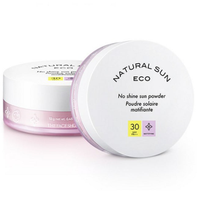 THE FACE SHOP  Natural Sun Eco Oil Cut Sun Powder SPF30 PA++, 13g, 1 Count