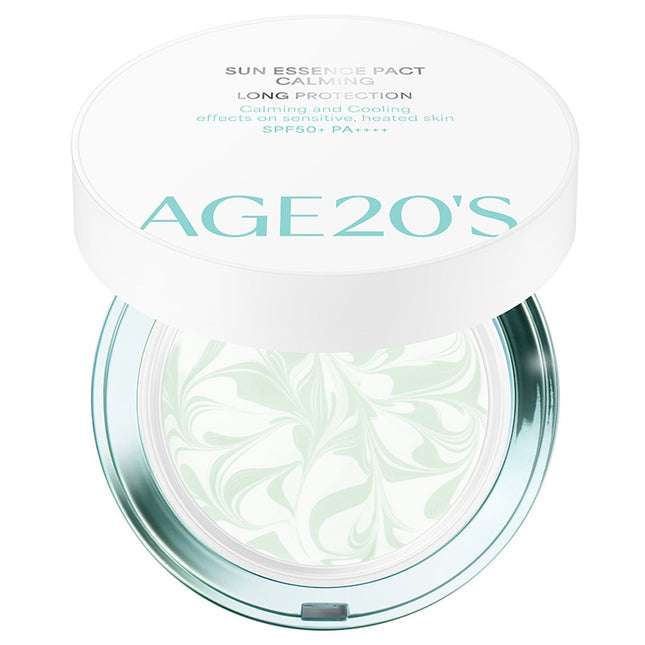 AGETWOVENICE AGE 20'S ESSENCE SUN PACT CALMING LONG PROTECTION SPF50+ PA++++, 12.5g, 1 Each
