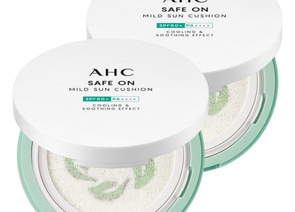 AHC  Safe On Mild Sun Cushion SPF50+ PA++++, 25g, 2 Count